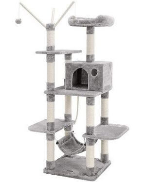 Feandrea PCT86W Árbol Rascador para Gatos …Afortunados