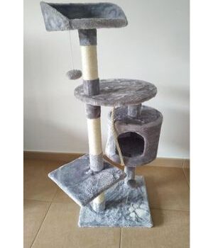 Árbol Rascador para Gatos Lionto 112 | Rascar, Jugar y Dormir