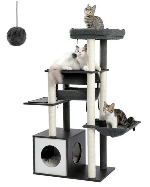 arbol rascador madera pawz road