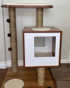 rascador de madera gatos catit pequeño